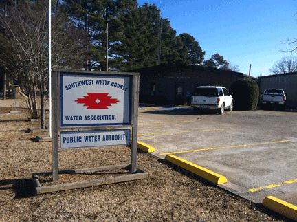 Picture of the SOWCO office sign in front of the office